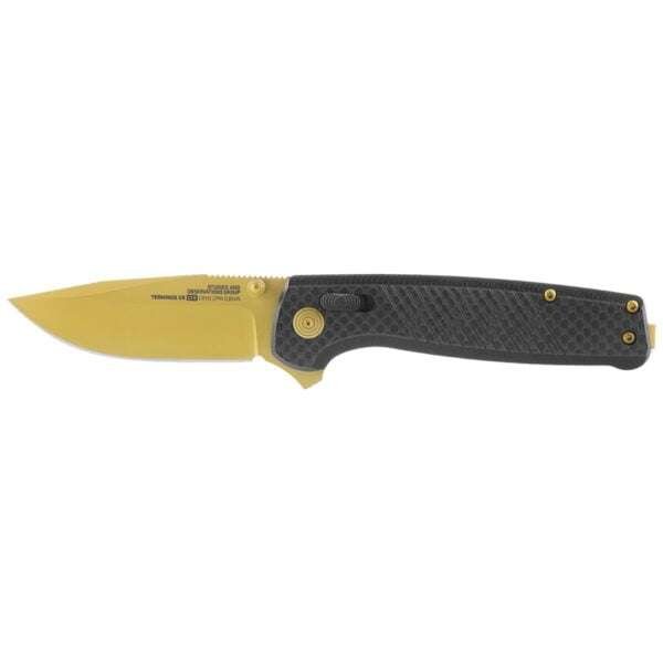 SOG-TERMINUS XR LTE – CARBON & GOLD SOG Gladewater Knife