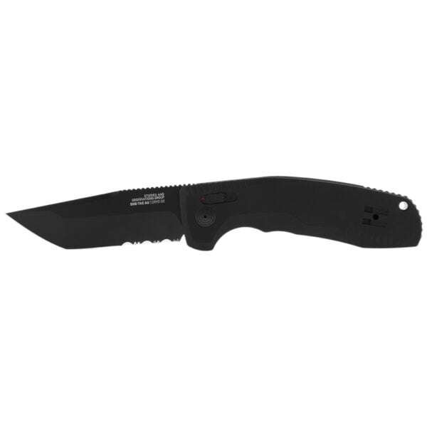 SOG-TAC AU ? BLACK / TANTO / PARTIALLY SERRATED SOG Gladewater Knife