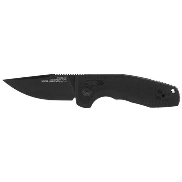 SOG-TAC AU COMPACT ? BLACK / STRAIGHT EDGE SOG Gladewater Knife