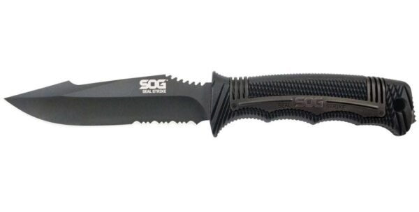 SOG-SEAL STRIKE – BLACK TINI, DELUXE SHEATH Sog Gladewater Knife