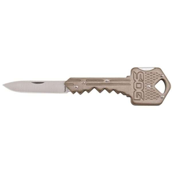 SOG-KEY – KNIFE – BRASS SOG Gladewater Knife