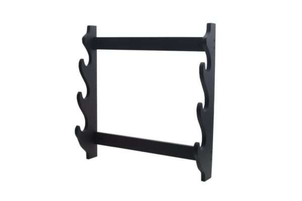 SWORD WALL RACK FOR 3 SWORDS Stands Swords Gladewater Knife