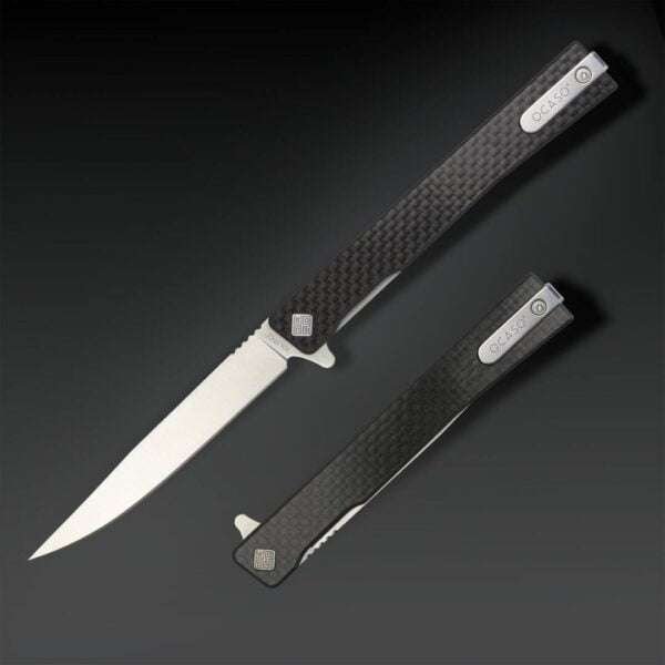 Ocaso Solstice Carbon Fiber, Satin Ocaso Gladewater Knife