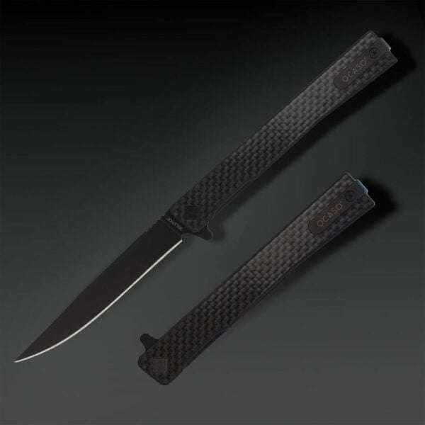 Ocaso Solstice Carbon Fiber, Black Ocaso Gladewater Knife