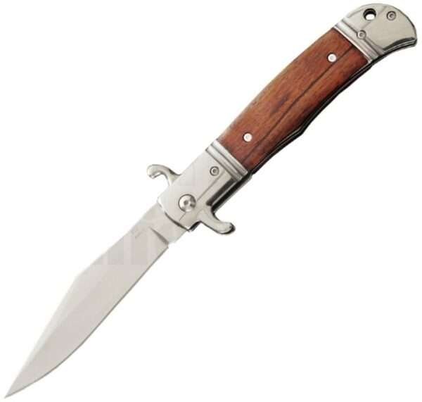 CZ BOLSTER RELEASE AUTOMATIC KNIFE ROSEWOOD (4″ POLISH) Other Brands Gladewater Knife