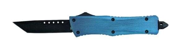 DELTA FORCE ELITE MODEL-A OTF AUTOMATIC KNIFE BLUE (3.25″ BLACK) Delta Force Gladewater Knife