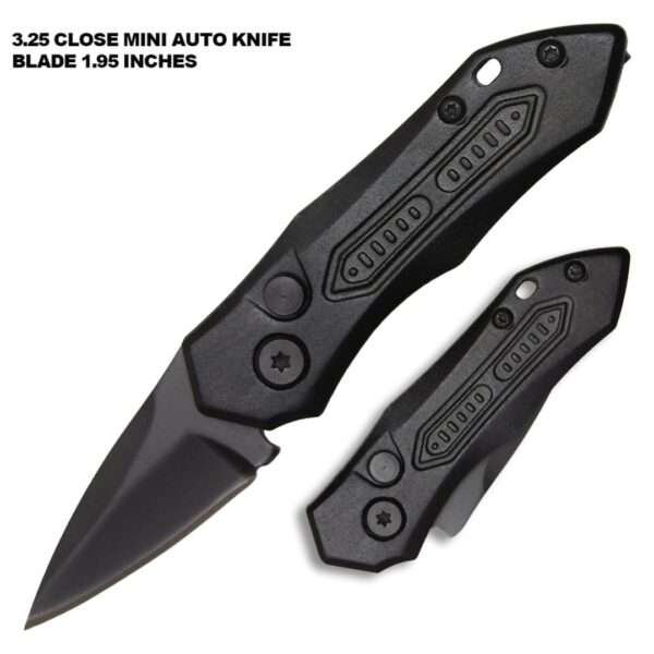 Auto 2″ Black Blade Mini Other Brands Gladewater Knife