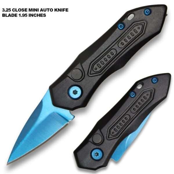 Auto 2″ Blue Blade Mini Other Brands Gladewater Knife