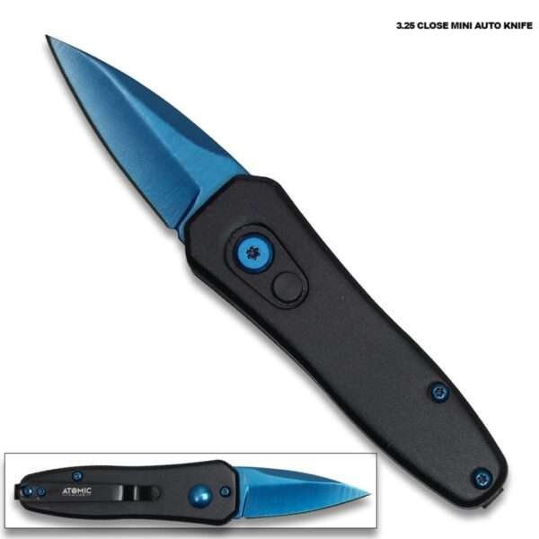 Auto 2″ Blue Spear Blade Mini Other Brands Gladewater Knife