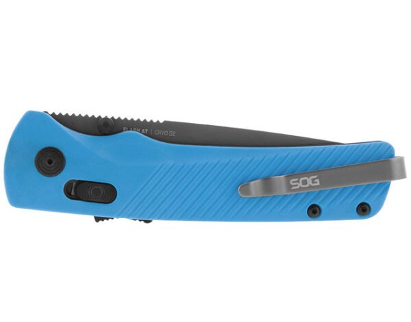 SOG-FLASH AT – CIVIC CYAN – PARTIALLY SERRATED SOG Gladewater Knife