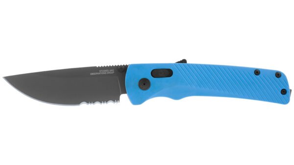 SOG-FLASH AT – CIVIC CYAN – PARTIALLY SERRATED SOG Gladewater Knife