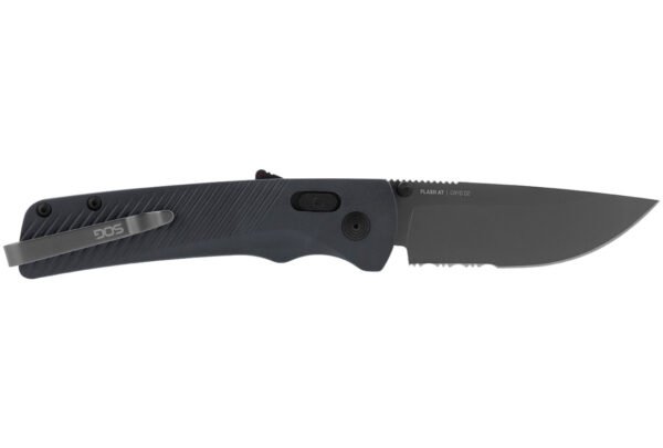 SOG-FLASH AT – URBAN GREY – PARTIALLY SERRATED SOG Gladewater Knife