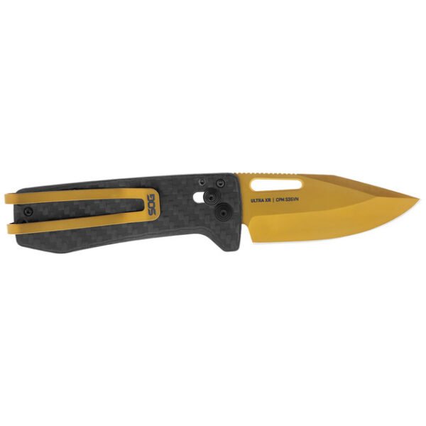 SOG-ULTRA XR CARBON&GOLD SOG Gladewater Knife