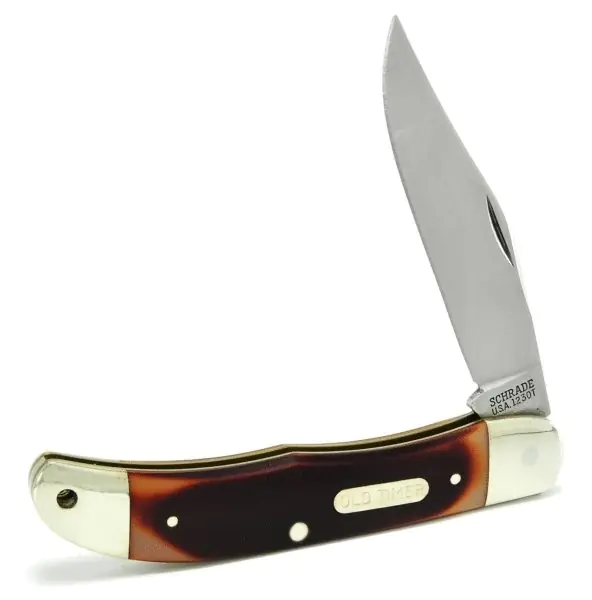 Schrade Old Timer 123OT – Pioneer Folding Pocket Knife Old Timer Gladewater Knife
