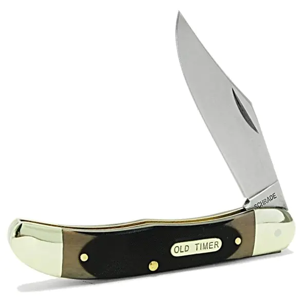Schrade Old Timer 125OT – Mustang Folding Pocket Knife Old Timer Gladewater Knife
