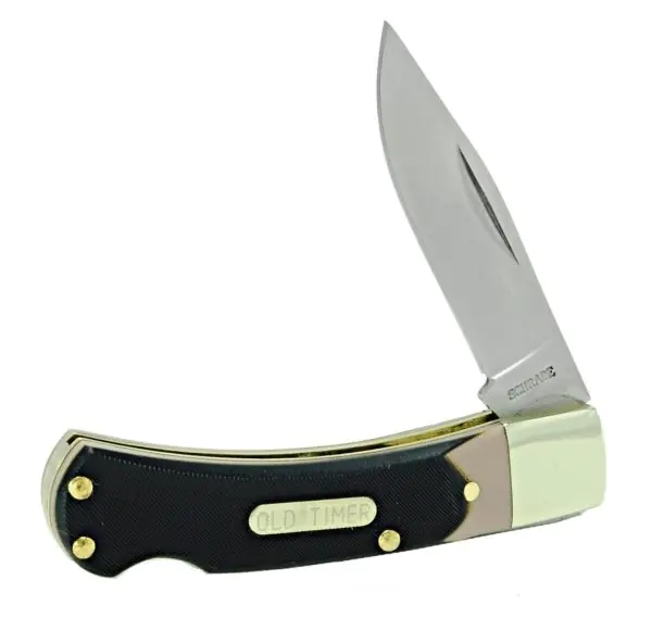 Schrade Old Timer 3OT – Bearhead Lockback Folding Pocket Knife Old Timer Gladewater Knife