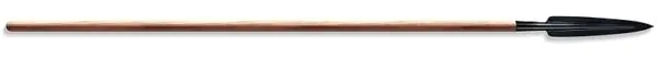 Never Unarmed – 95ES – Assegai Long Shaft W/Sheath Gladewater Knife