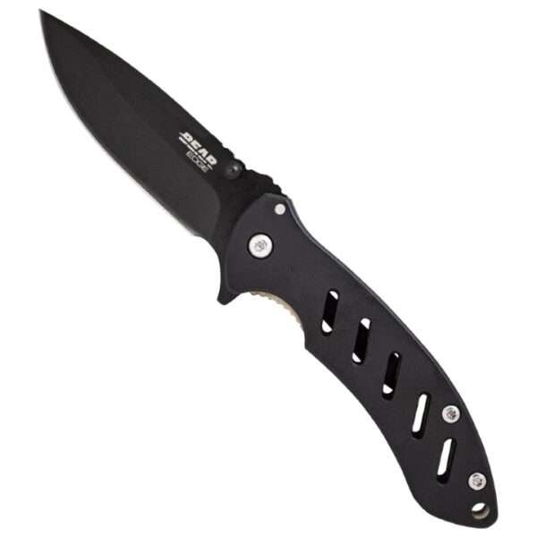 Bear & Son 61511 – Brisk 1.0: 3.25 in. Black Blade Black Frame Lock Bear & Son Gladewater Knife