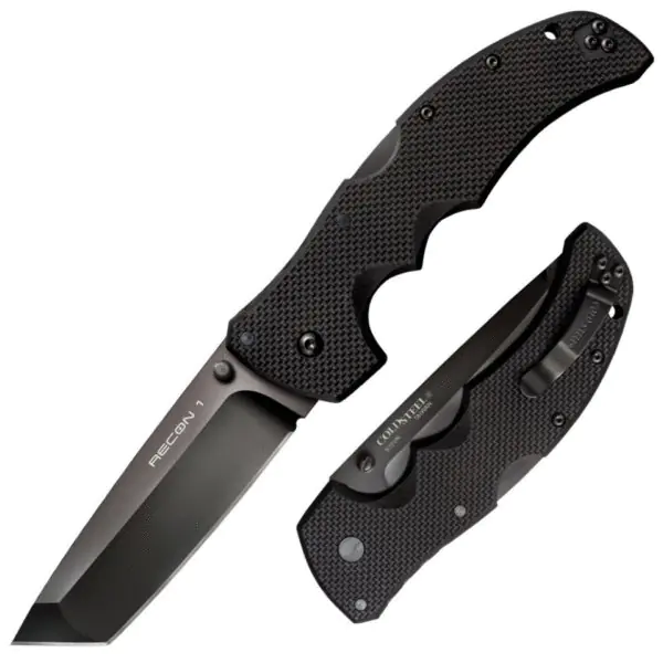 ColdSteel – Recon 1 Tanto Point Plain with S35VN Steel Cold Steel Gladewater Knife