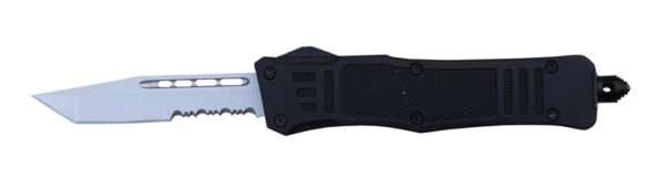 Delta Force – OTF Tanto Blade Black Medium Serrated Delta Force Gladewater Knife