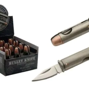 Rite Edge 210850 – 12-pc 44 Magnum Bullet Display Gladewater Knife