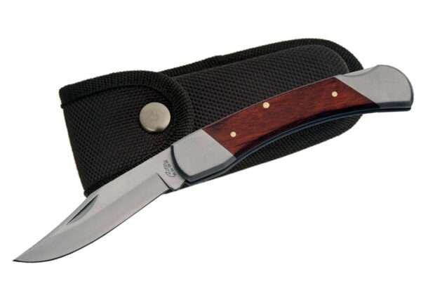 RITE EDGE   5″ BIG JOHN’S FOLDER W/ SHEATH Rite Edge Gladewater Knife