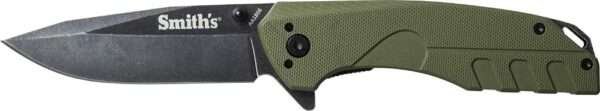 BATTLEPLAN FOLDER OD GREEN Smiths Gladewater Knife