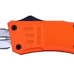 Delta Force Full Size OTF Spear Point/Dagger Orange Handle Delta Force Gladewater Knife