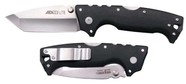 AD-10 LITE  TANTO  AUS10A  BLACK GFN Cold Steel Gladewater Knife