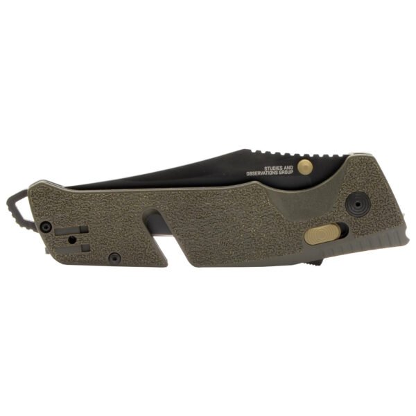 SOG-TRIDENT AT – OLIVE DRAB – PARTIALLY SERRATED SOG Gladewater Knife