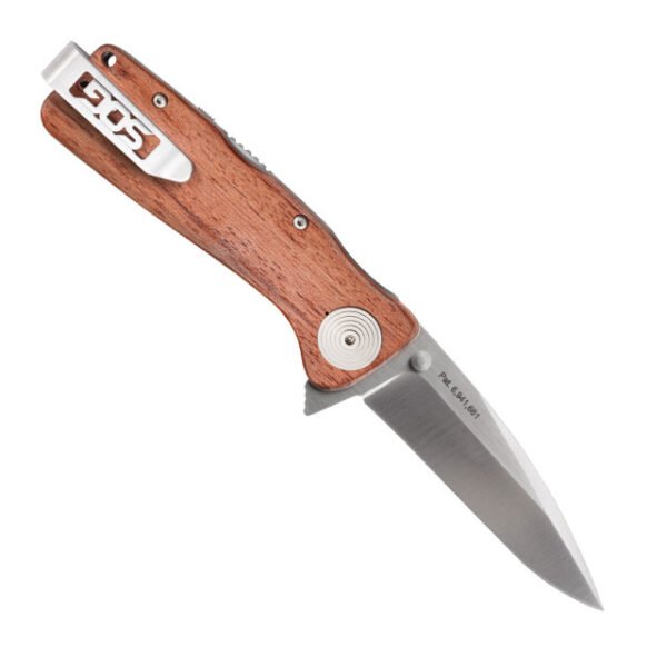 SOG-TWITCH XL – WOOD HANDLE SOG Gladewater Knife