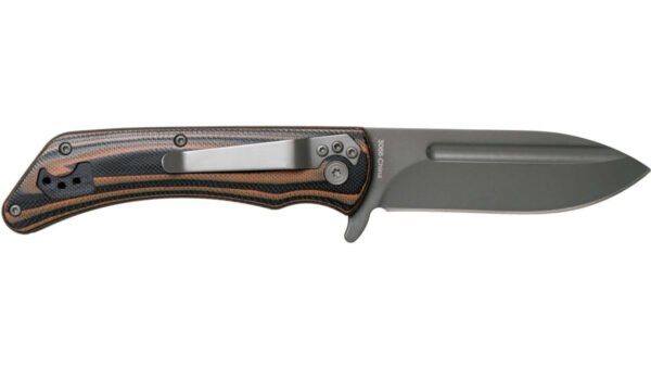 MARK 98-R FOLDER MULTICOLOR G10, BLACK POCKET CLIP-STR EDGE Ka-Bar Folding Gladewater Knife