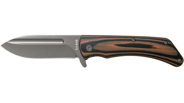 MARK 98-R FOLDER MULTICOLOR G10, BLACK POCKET CLIP-STR EDGE Ka-Bar Folding Gladewater Knife