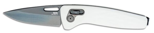 SOG-ONE-ZERO XR – WHITE AL & BLACK CHROME SOG Gladewater Knife